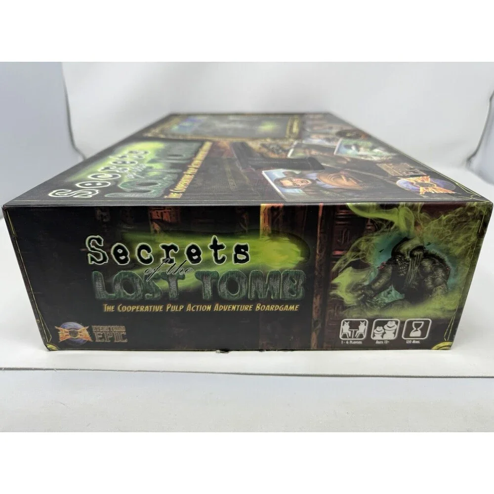 Secrets Of The Lost Tomb 1st Edition Everything Epic Adventure Game Complete!